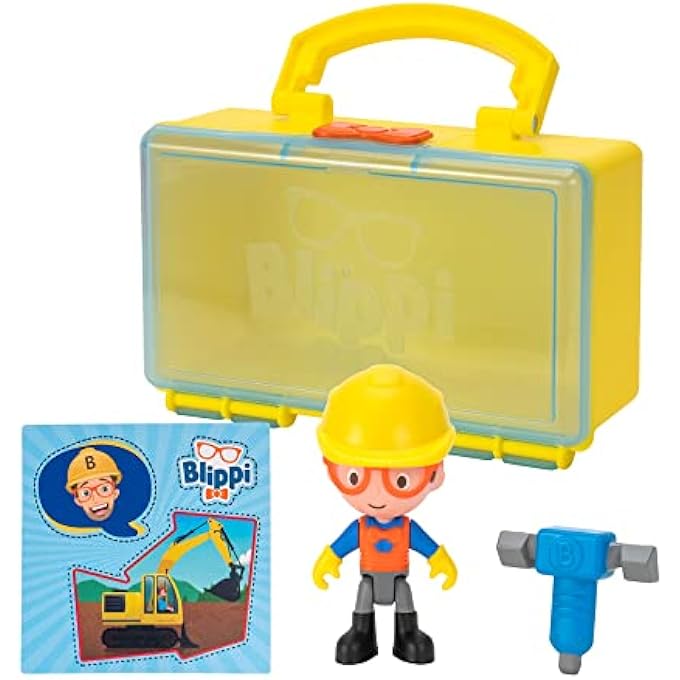 Blippi DELUXE FIGURE LUNCH BLIND BOX YELLOW, MULTICOLOR, BLP0103_BLP0104 - Image 1